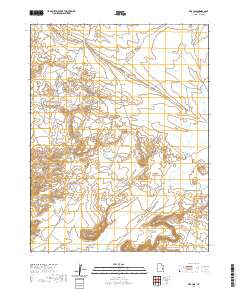 Dee Pass 2020 topographic map thumbnail