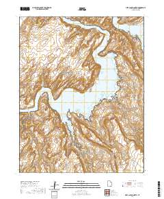 Deep Canyon North 2020 topographic map thumbnail