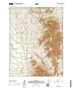 Fivemile Pass 2020 topographic map thumbnail