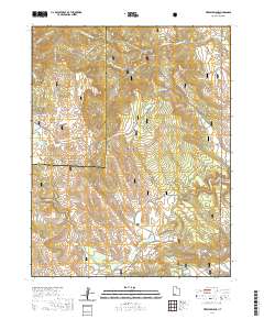Fivemile Ridge 2020 topographic map thumbnail