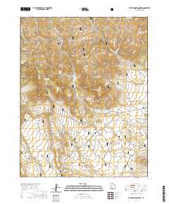 Flake Mountain West 2020 topographic map thumbnail