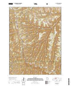 Flat Ridge 2020 topographic map thumbnail