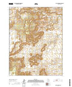 Flattop Mountain 2020 topographic map thumbnail