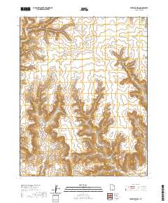 Fourmile Bench 2020 topographic map thumbnail