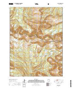 Fox Lake 2020 topographic map thumbnail