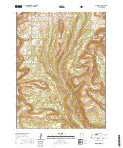 Garfield Basin 2020 topographic map thumbnail