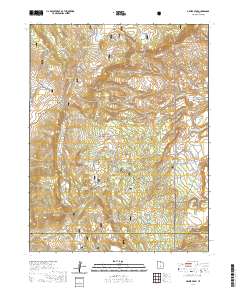 Geyser Peak 2020 topographic map thumbnail