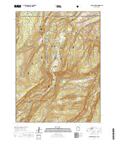 Gilbert Peak NE 2020 topographic map thumbnail