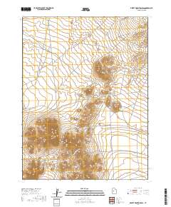 Desert Mountain Pass 2020 topographic map thumbnail