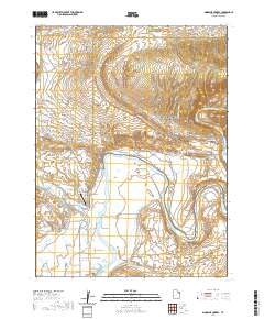 Dinosaur Quarry 2020 topographic map thumbnail
