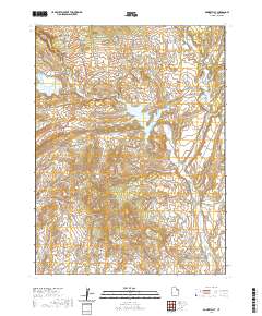 Donkey Flat 2020 topographic map thumbnail
