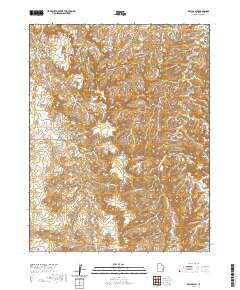 Druid Arch 2020 topographic map thumbnail