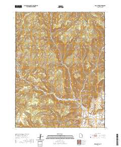 Dry Canyon 2020 topographic map thumbnail