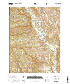 Dry Mountain 2020 topographic map thumbnail