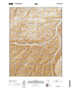 Duchesne SE 2020 topographic map thumbnail