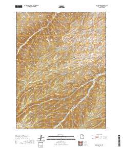 Duchesne SW 2020 topographic map thumbnail