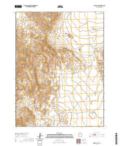 Dugway Pass 2020 topographic map thumbnail