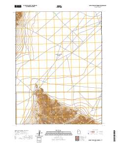 Dugway Proving Ground SW 2020 topographic map thumbnail