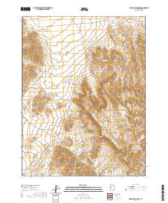 Dugway Range SW 2020 topographic map thumbnail