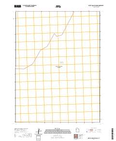 East of Gold Hill Wash 2020 topographic map thumbnail