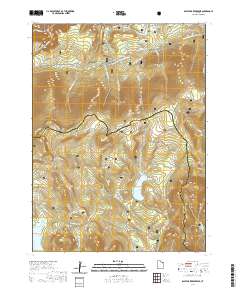 East Park Reservoir 2020 topographic map thumbnail
