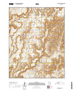 Elaterite Basin 2020 topographic map thumbnail
