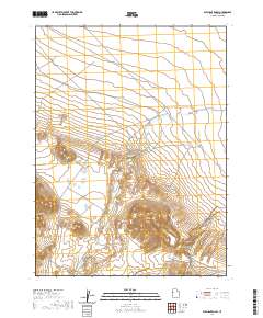 Elephant Knoll 2020 topographic map thumbnail
