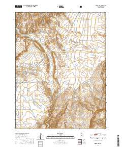 Emery East 2020 topographic map thumbnail