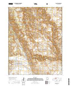 Escalante 2020 topographic map thumbnail