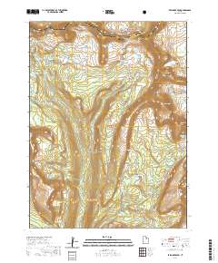 Explorer Peak 2020 topographic map thumbnail