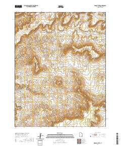 Fiddler Butte 2020 topographic map thumbnail