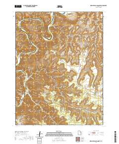 Firewater Canyon North 2020 topographic map thumbnail