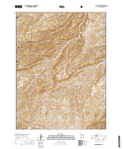 Gilsonite Draw 2020 topographic map thumbnail