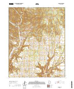 Glendale 2020 topographic map thumbnail