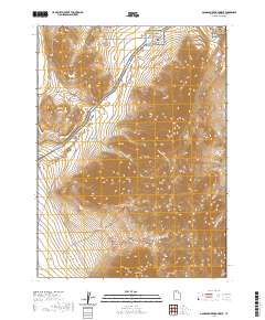 Golden Spike Monument 2020 topographic map thumbnail