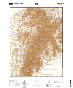 Graham Peak 2020 topographic map thumbnail