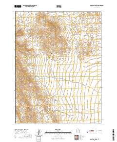 Granite Mountain 2020 topographic map thumbnail
