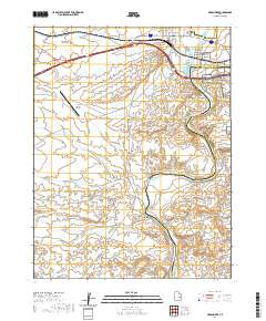 Green River 2020 topographic map thumbnail