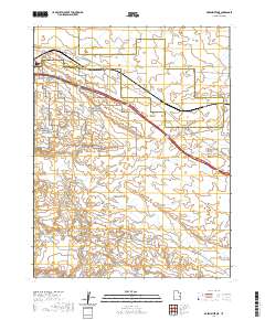 Green River NE 2020 topographic map thumbnail