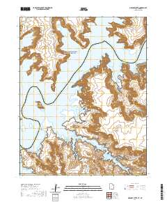 Gregory Butte 2020 topographic map thumbnail