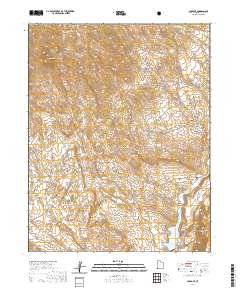 Gunlock 2020 topographic map thumbnail