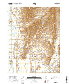 Gunnison 2020 topographic map thumbnail