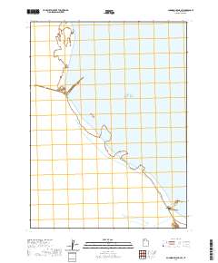 Gunnison Island SW 2020 topographic map thumbnail
