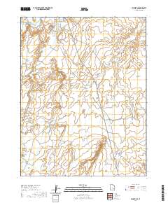 Hanksville 2020 topographic map thumbnail