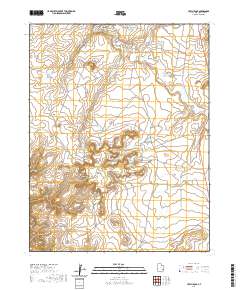 Hatch Rock 2020 topographic map thumbnail