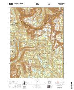 Hayden Peak 2020 topographic map thumbnail