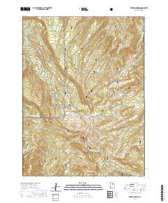 Heber Mountain 2020 topographic map thumbnail