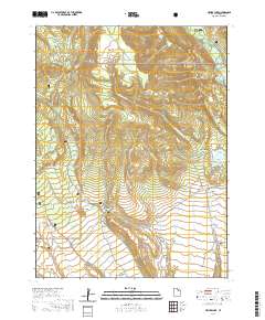 Heller Lake 2020 topographic map thumbnail