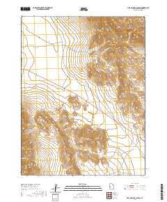 Hell'n Moriah Canyon 2020 topographic map thumbnail