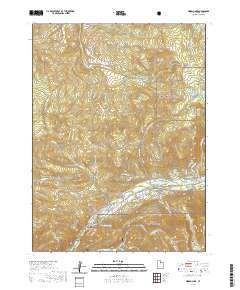 Hidden Lake 2020 topographic map thumbnail
